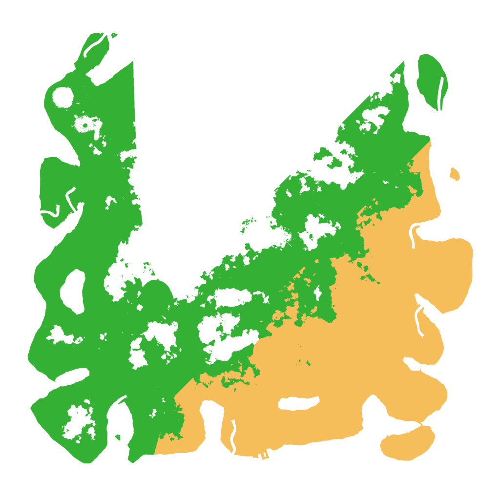 Biome Rust Map: Procedural Map, Size: 4300, Seed: 1051202727