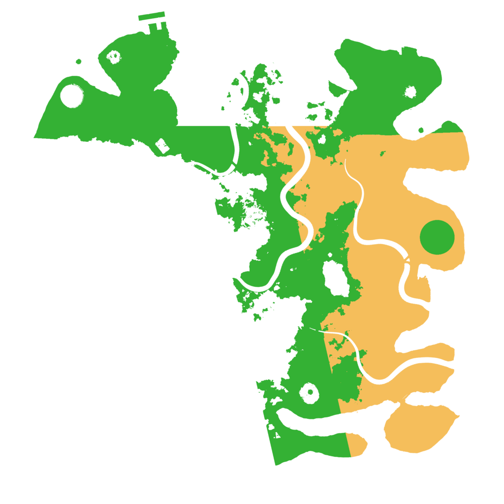 Biome Rust Map: Procedural Map, Size: 3850, Seed: 1039129537