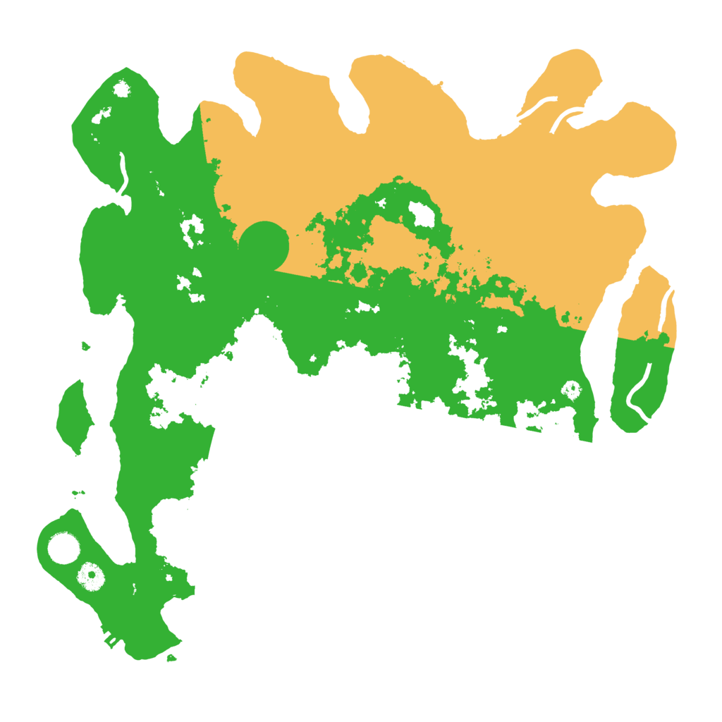 Biome Rust Map: Procedural Map, Size: 4000, Seed: 62748175