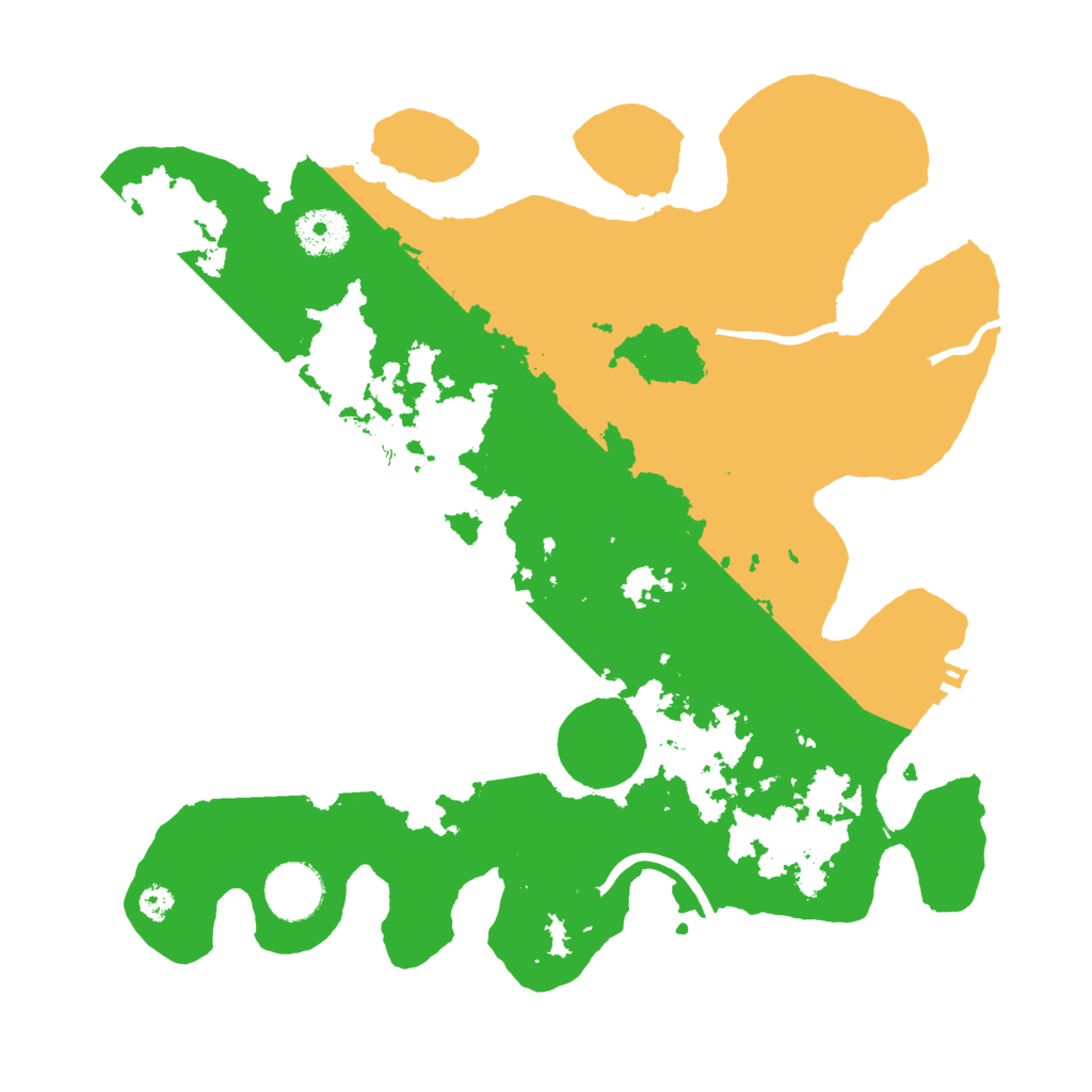 Biome Rust Map: Procedural Map, Size: 3300, Seed: 1648458214