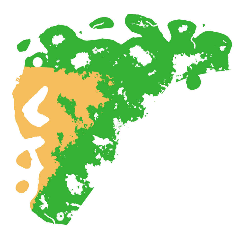 Biome Rust Map: Procedural Map, Size: 4550, Seed: 1125880662