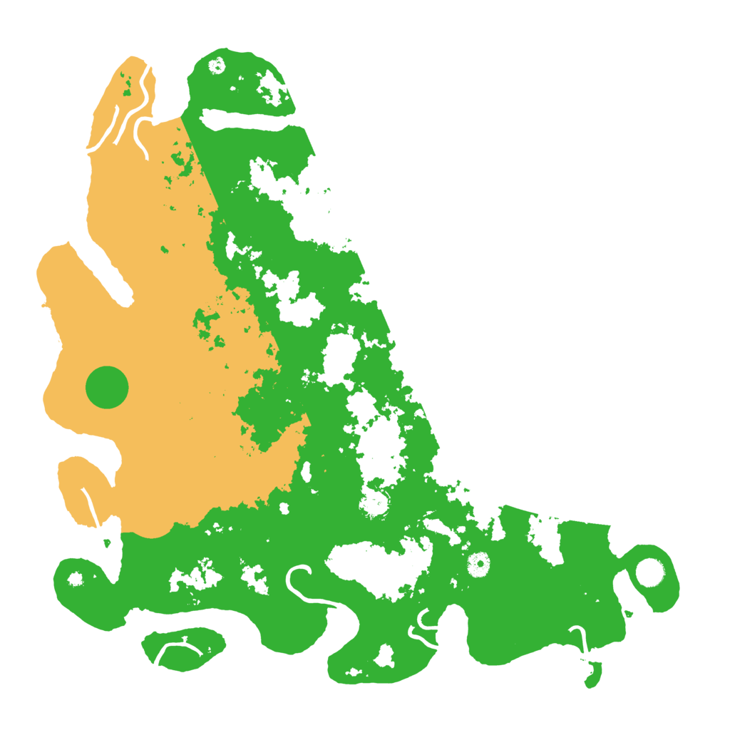 Biome Rust Map: Procedural Map, Size: 4500, Seed: 969315184