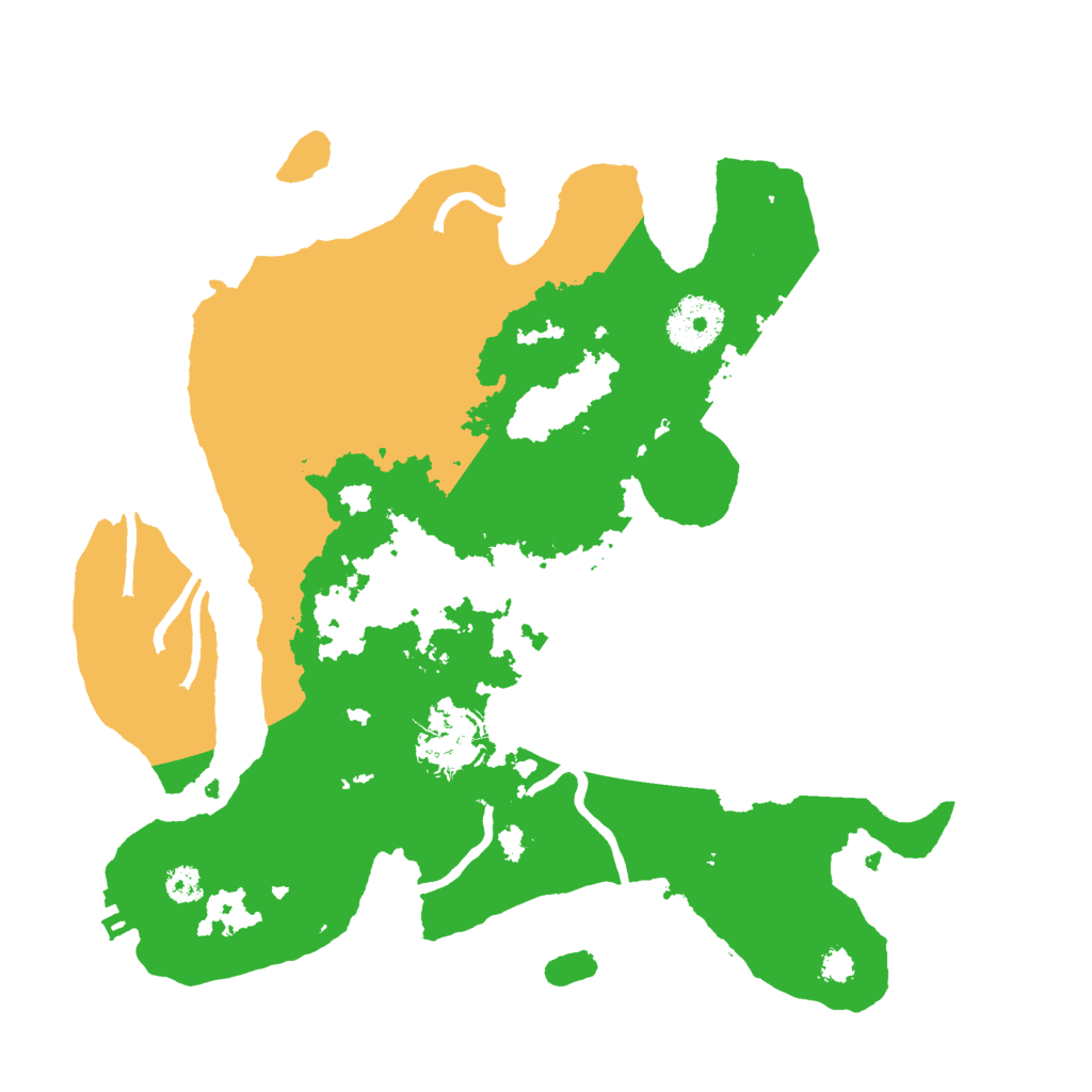 Biome Rust Map: Procedural Map, Size: 3000, Seed: 1781245844