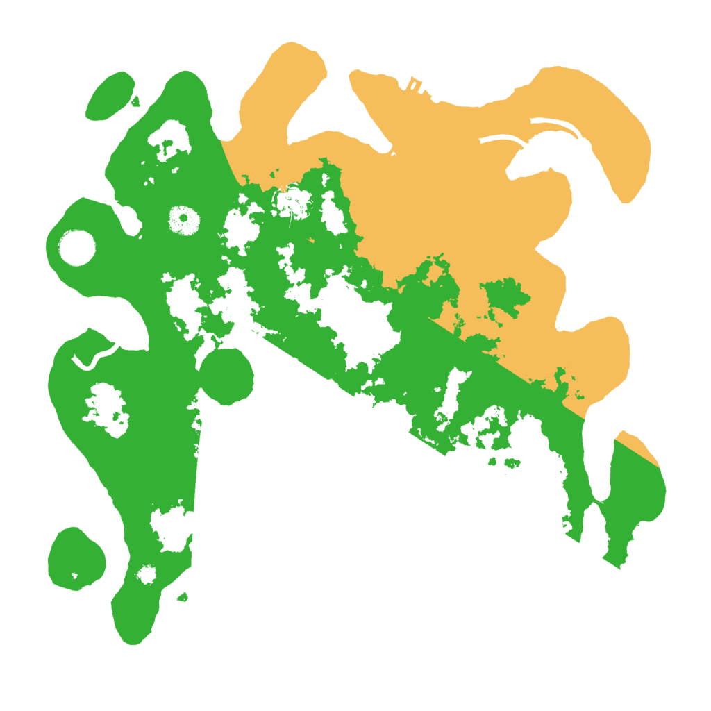 Biome Rust Map: Procedural Map, Size: 3500, Seed: 682175704