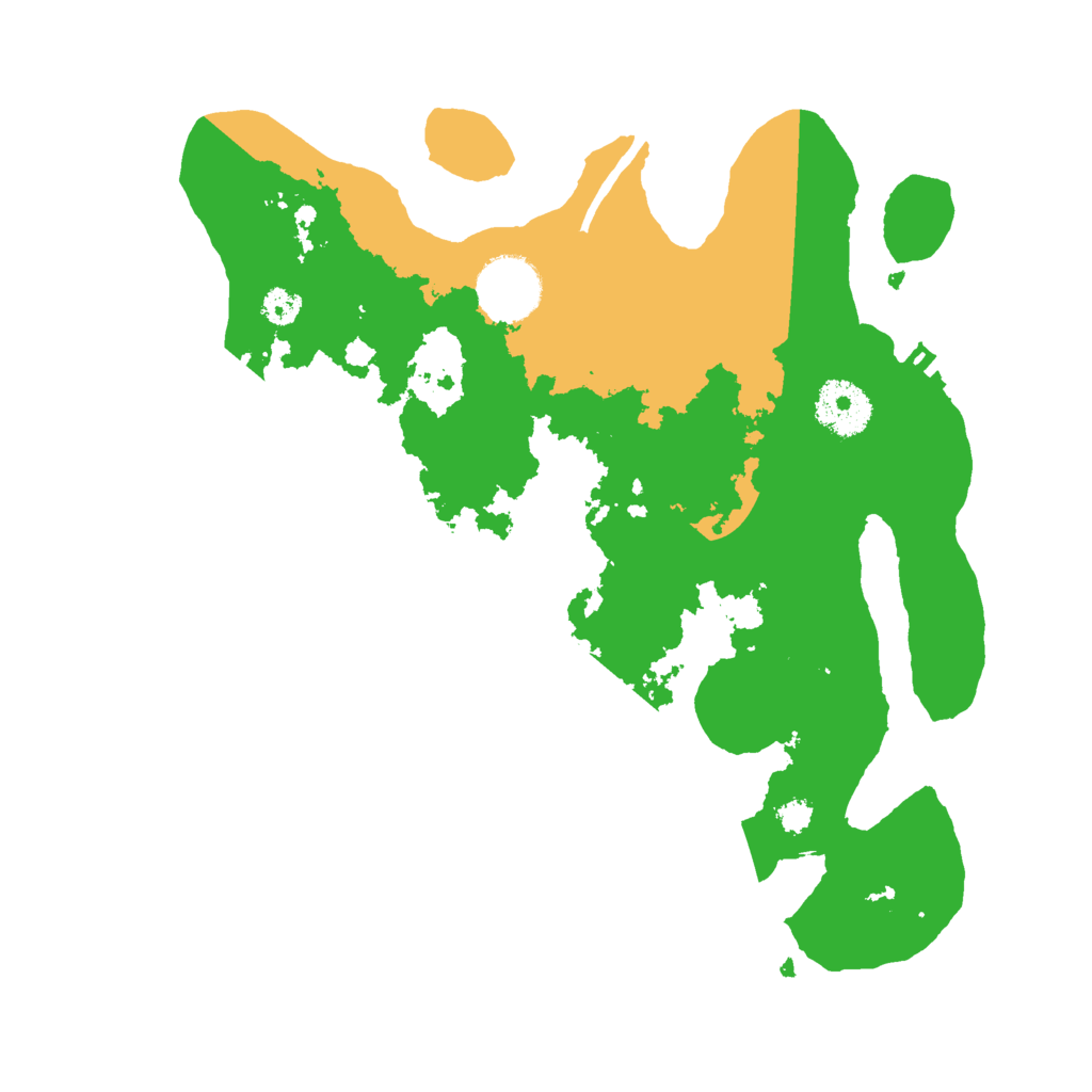 Biome Rust Map: Procedural Map, Size: 3000, Seed: 249375