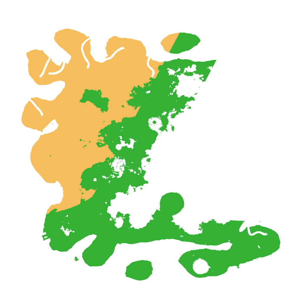 Biome Rust Map: Procedural Map, Size: 3500, Seed: 69769126