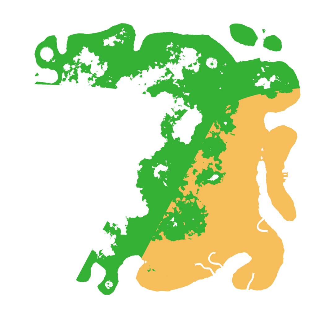 Biome Rust Map: Procedural Map, Size: 4250, Seed: 32076652