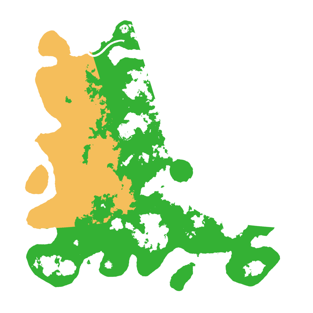 Biome Rust Map: Procedural Map, Size: 3750, Seed: 586202752