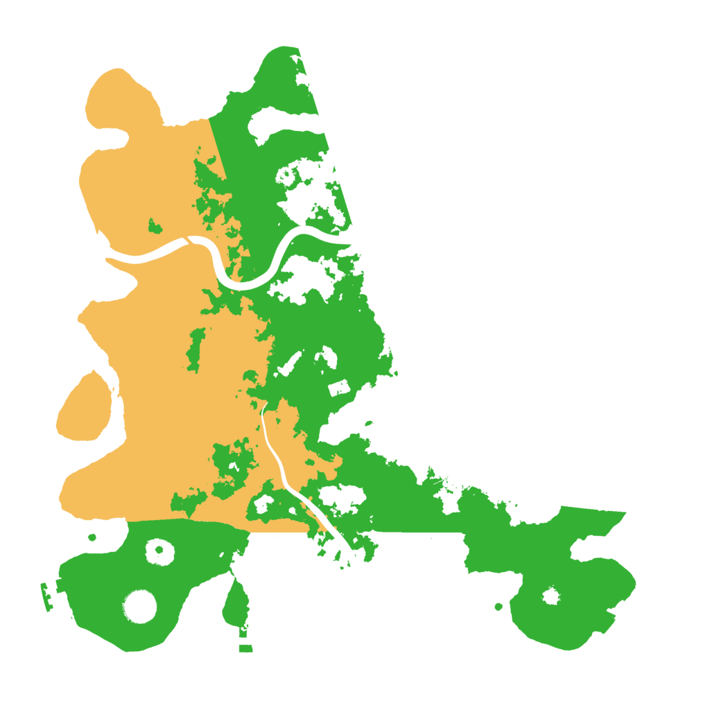 Biome Rust Map: Procedural Map, Size: 3750, Seed: 586202752