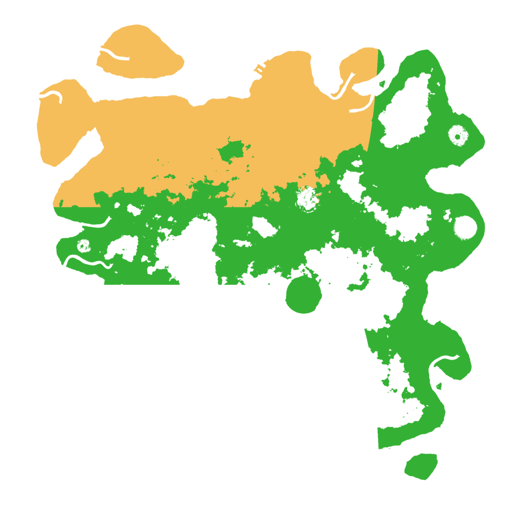 Biome Rust Map: Procedural Map, Size: 3950, Seed: 32790921