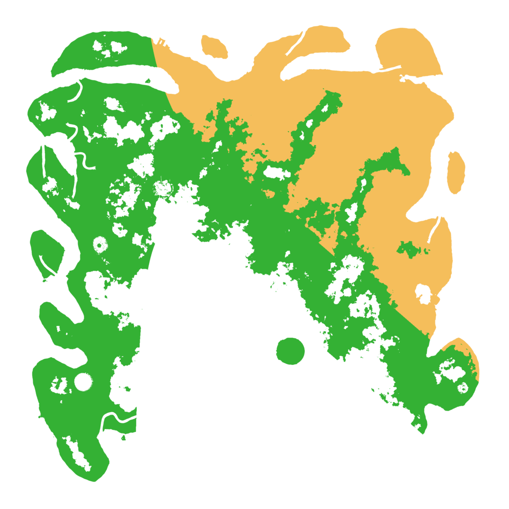 Biome Rust Map: Procedural Map, Size: 5000, Seed: 8249490