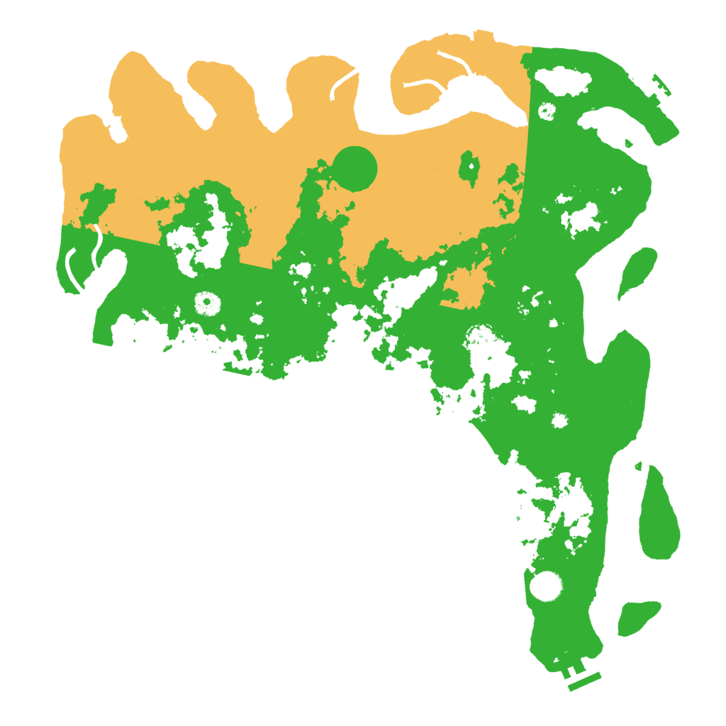 Biome Rust Map: Procedural Map, Size: 4250, Seed: 721354914