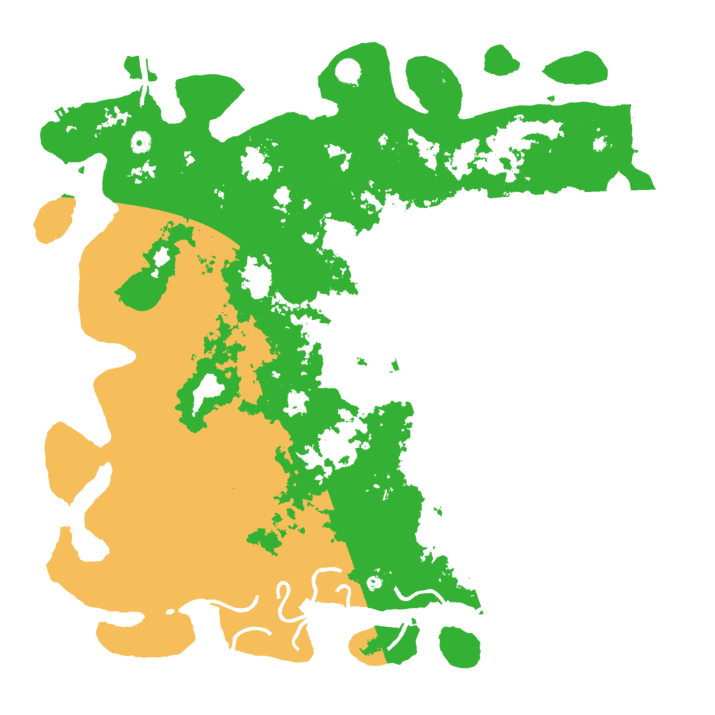 Biome Rust Map: Procedural Map, Size: 5000, Seed: 32132156
