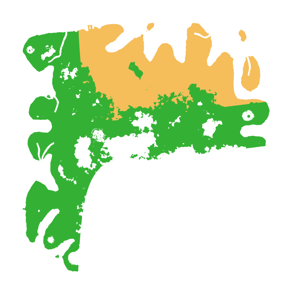 Biome Rust Map: Procedural Map, Size: 4000, Seed: 114587045