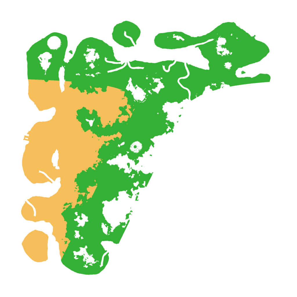 Biome Rust Map: Procedural Map, Size: 3900, Seed: 3956701