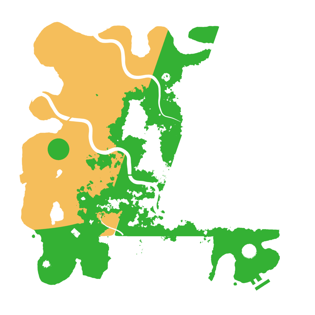 Biome Rust Map: Procedural Map, Size: 3850, Seed: 300971716