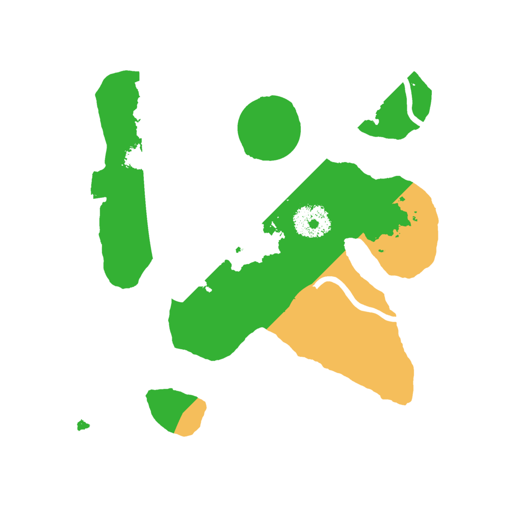 Biome Rust Map: Procedural Map, Size: 2250, Seed: 2000