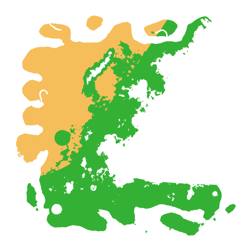 Biome Rust Map: Procedural Map, Size: 4250, Seed: 1545878210