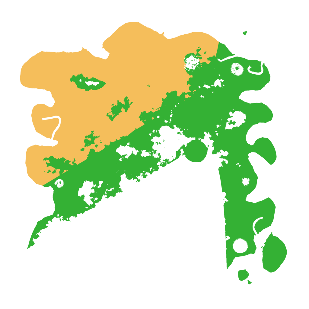 Biome Rust Map: Procedural Map, Size: 3750, Seed: 66604623