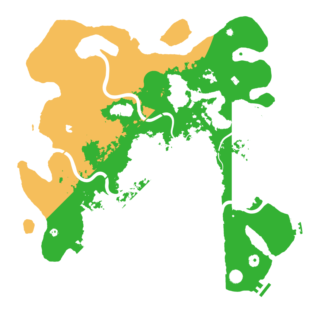 Biome Rust Map: Procedural Map, Size: 4000, Seed: 253982453
