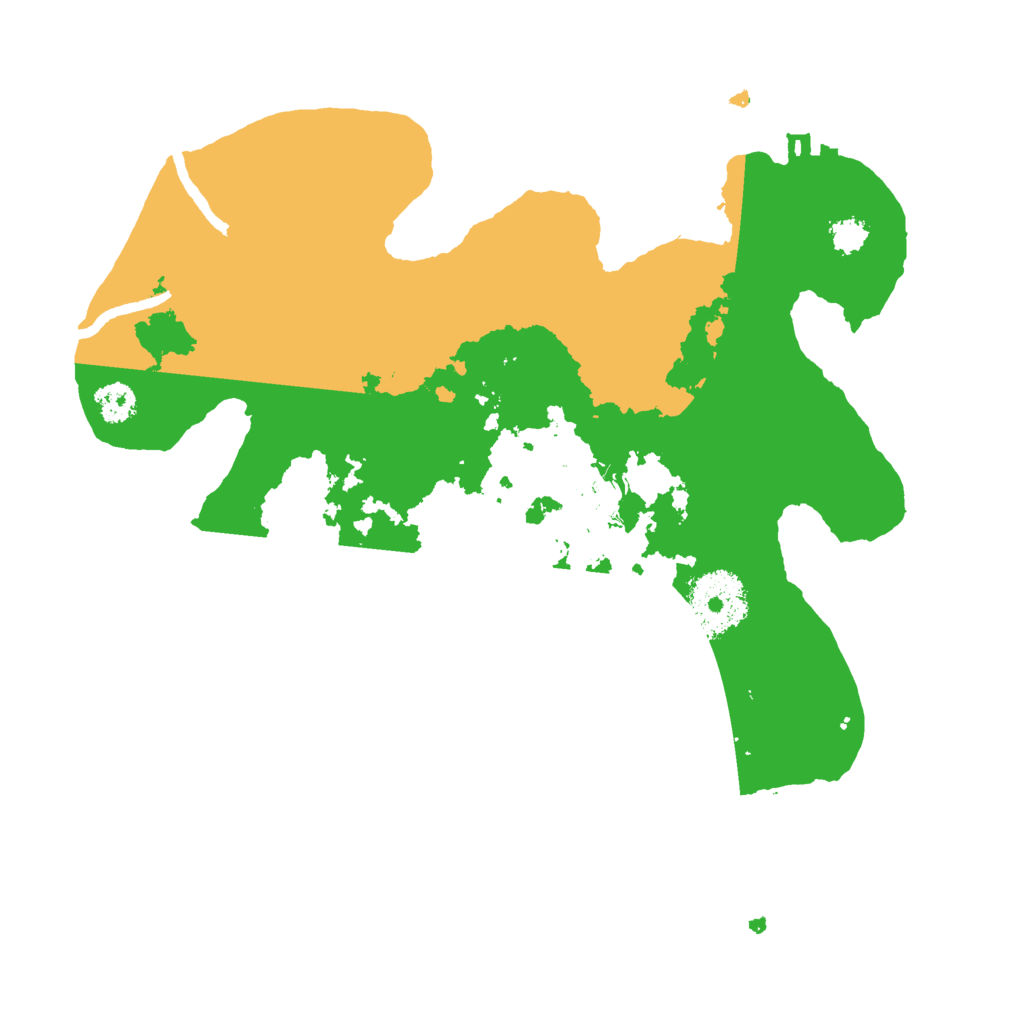 Biome Rust Map: Procedural Map, Size: 2650, Seed: 1573948035