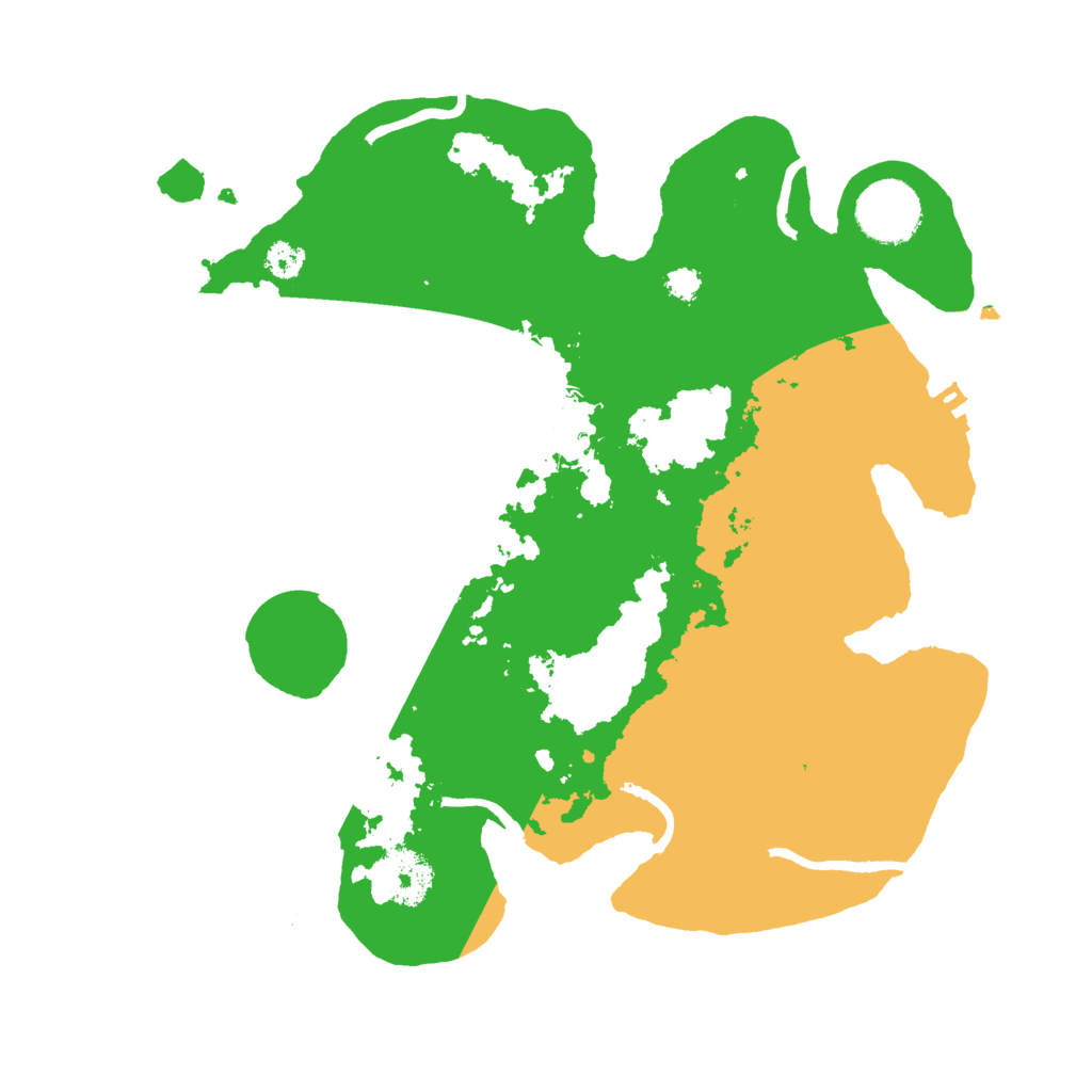 Biome Rust Map: Procedural Map, Size: 3000, Seed: 2459