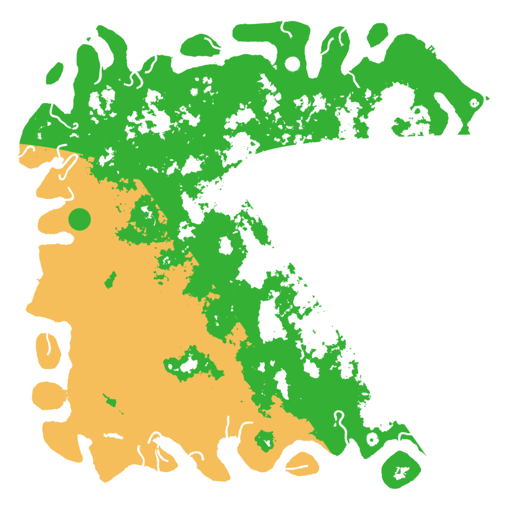 Biome Rust Map: Procedural Map, Size: 6000, Seed: 908553071