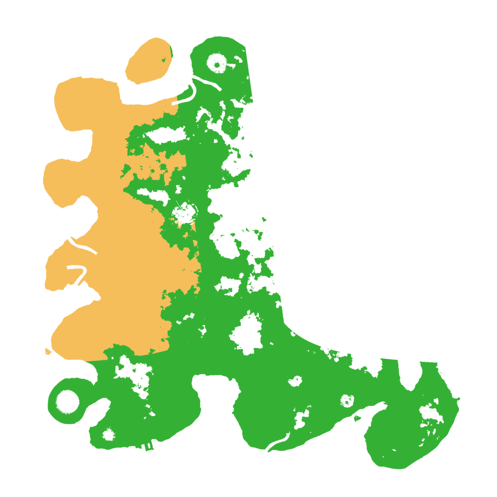 Biome Rust Map: Procedural Map, Size: 3800, Seed: 12565