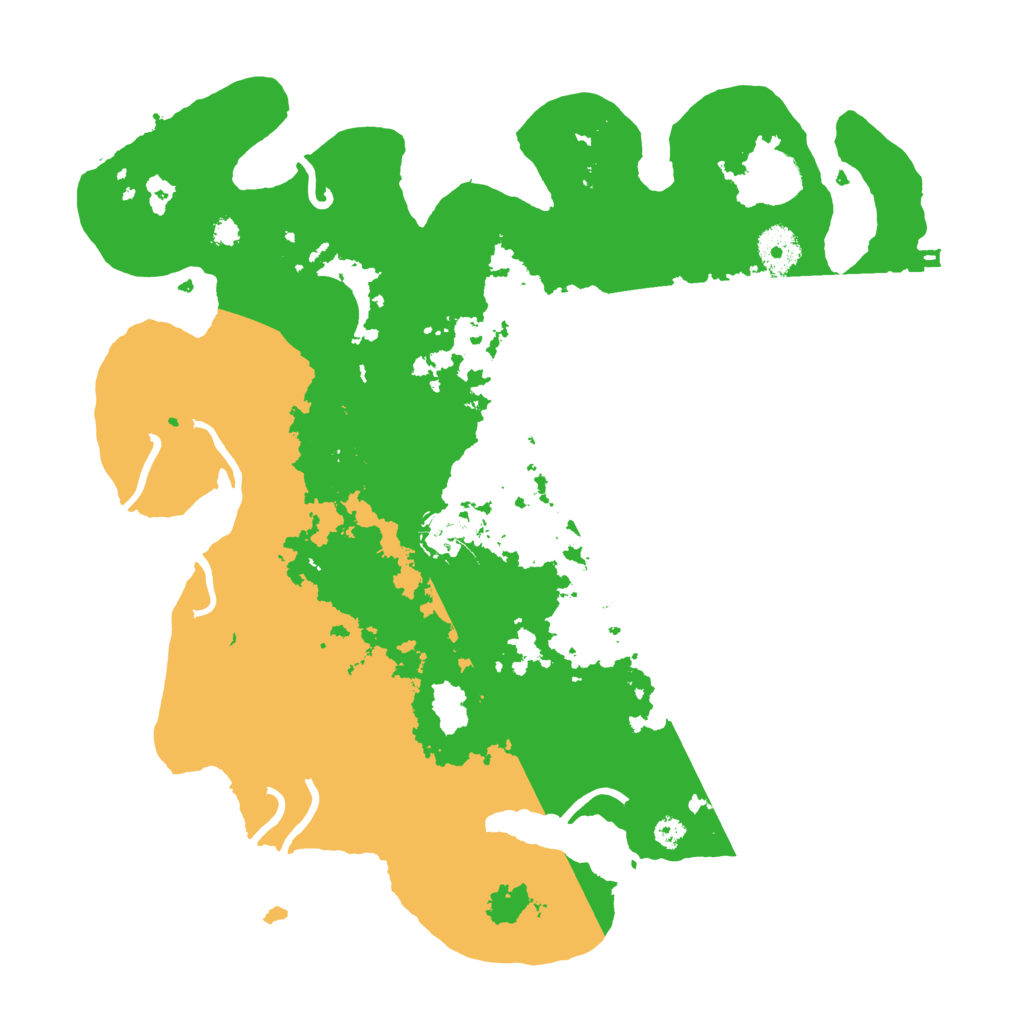 Biome Rust Map: Procedural Map, Size: 3500, Seed: 485498254