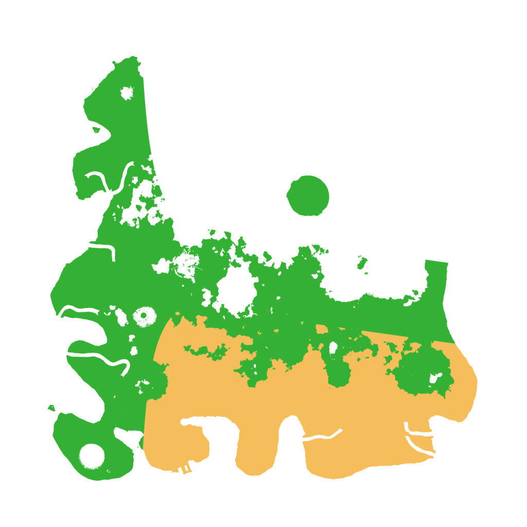 Biome Rust Map: Procedural Map, Size: 3700, Seed: 1341284416