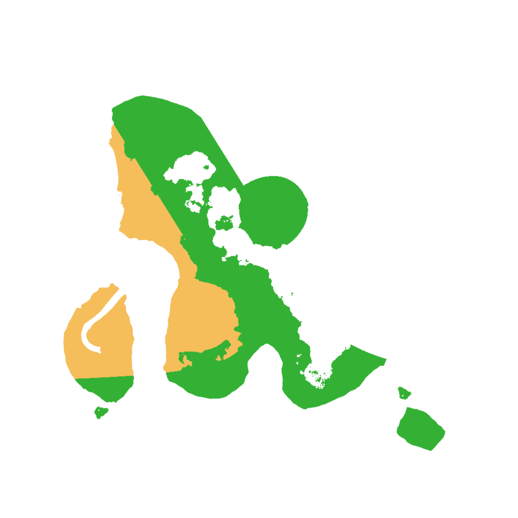 Biome Rust Map: Procedural Map, Size: 2000, Seed: 1019571236