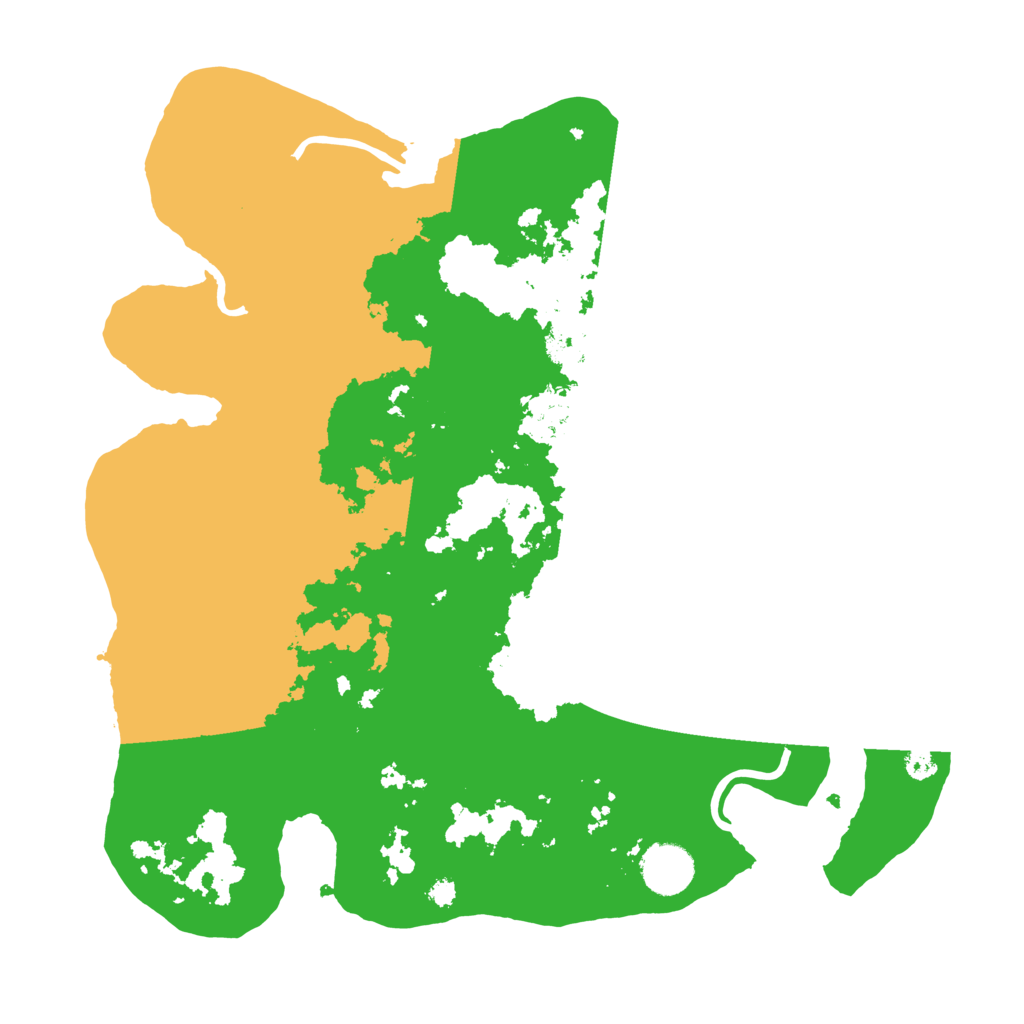 Biome Rust Map: Procedural Map, Size: 3500, Seed: 1048349800