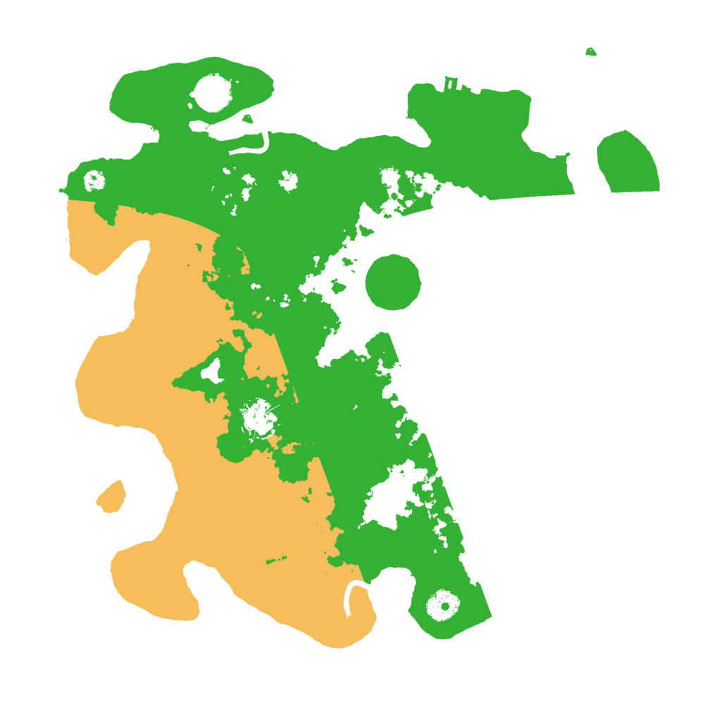 Biome Rust Map: Procedural Map, Size: 3500, Seed: 1443187229