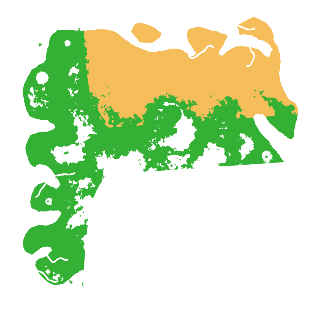 Biome Rust Map: Procedural Map, Size: 4500, Seed: 953940492