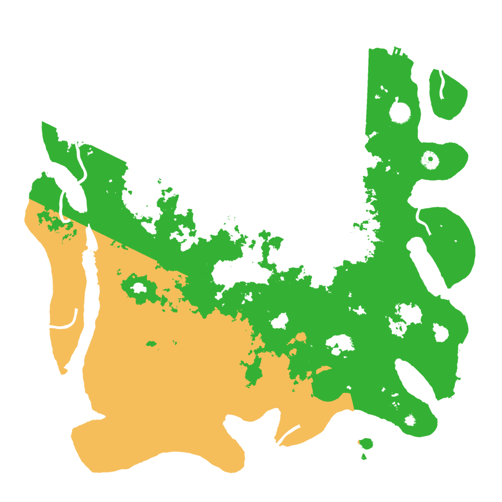 Biome Rust Map: Procedural Map, Size: 4250, Seed: 385228343