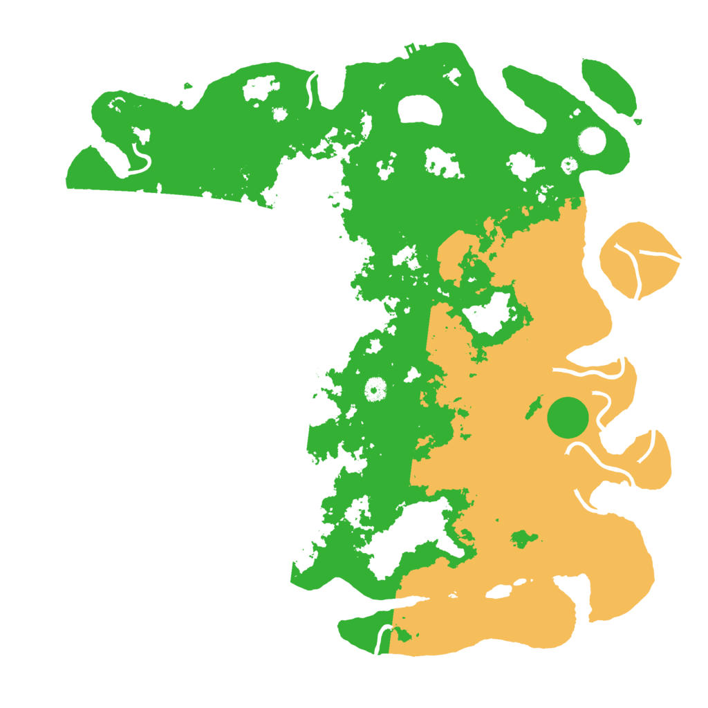 Biome Rust Map: Procedural Map, Size: 4500, Seed: 1444462922