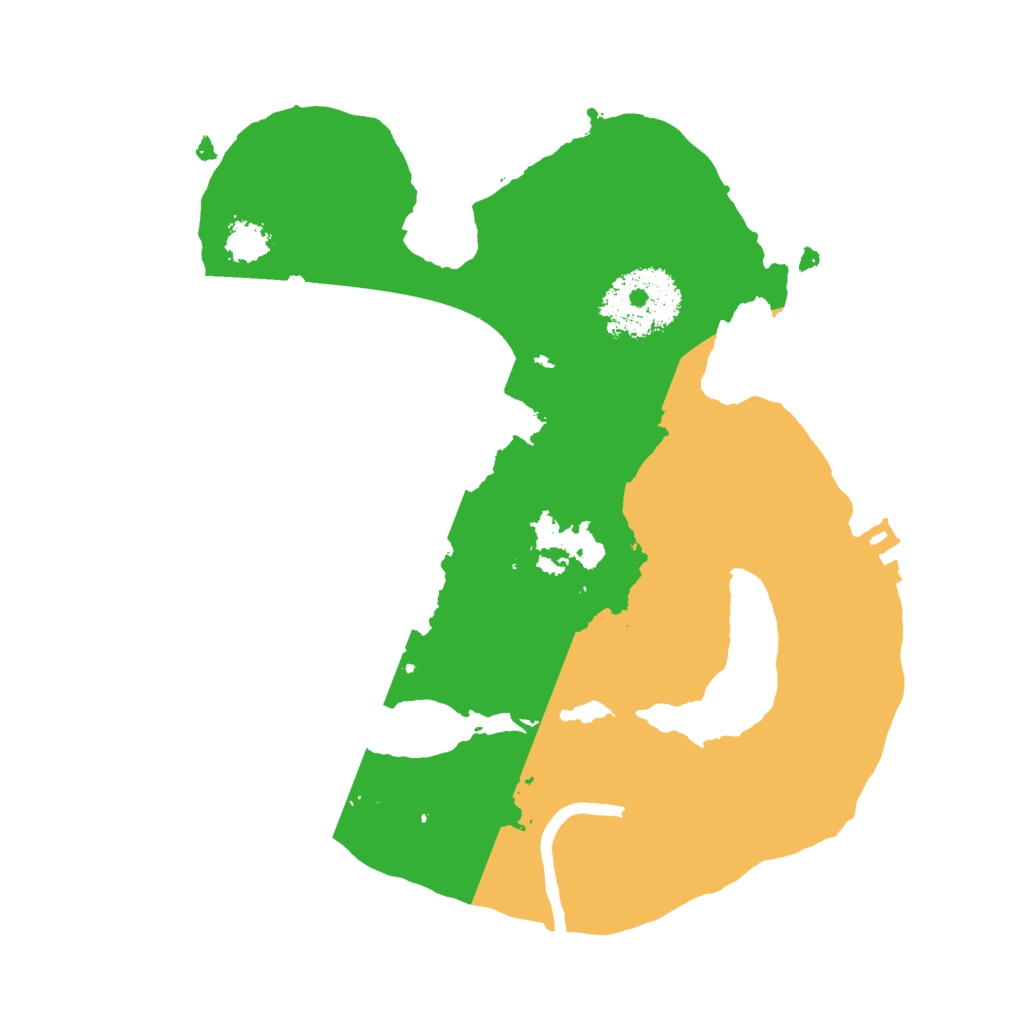 Biome Rust Map: Procedural Map, Size: 2200, Seed: 56757