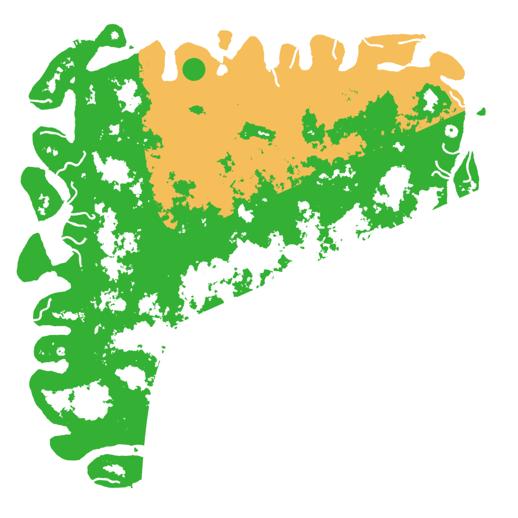 Biome Rust Map: Procedural Map, Size: 6000, Seed: 1475125