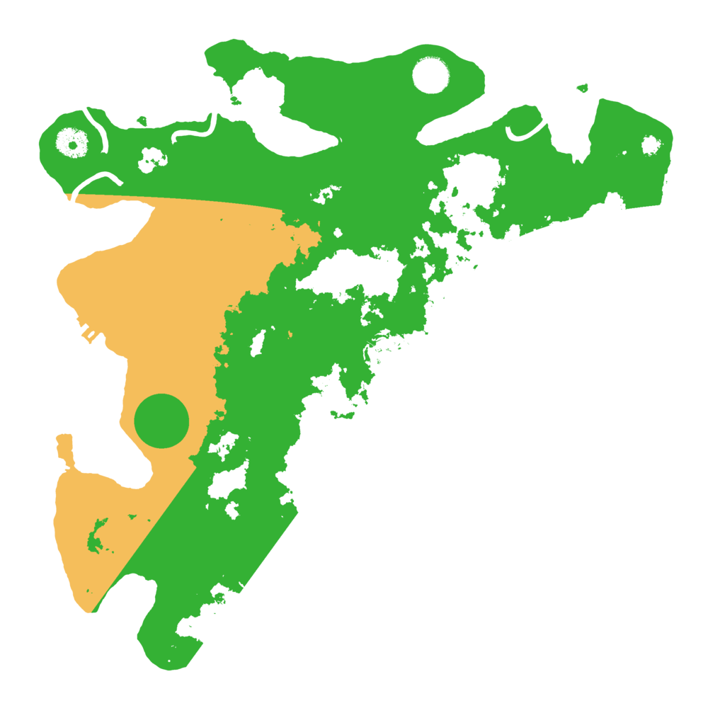 Biome Rust Map: Procedural Map, Size: 3500, Seed: 1575913319