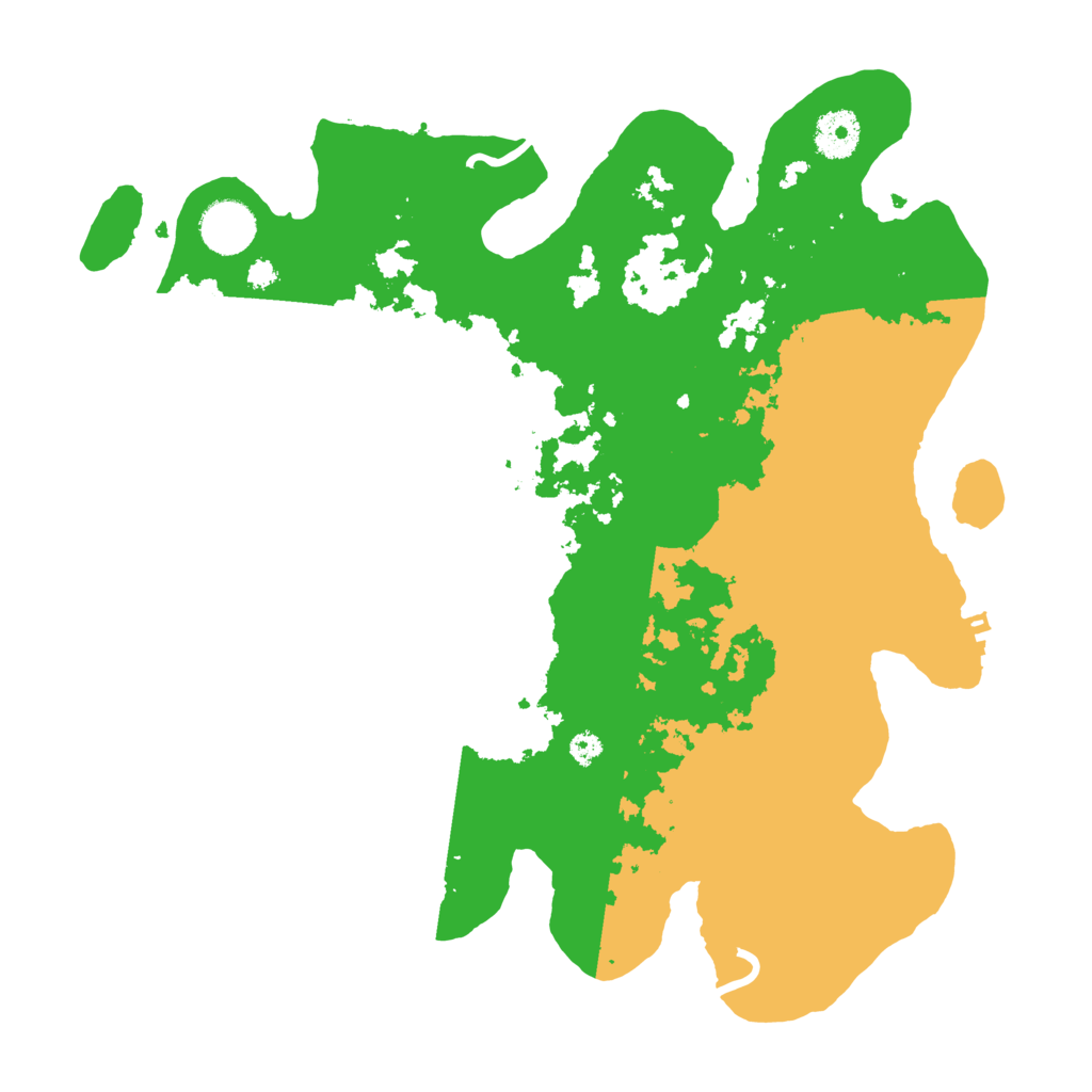 Biome Rust Map: Procedural Map, Size: 3500, Seed: 1365775259