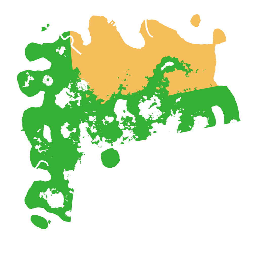 Biome Rust Map: Procedural Map, Size: 3800, Seed: 812335411