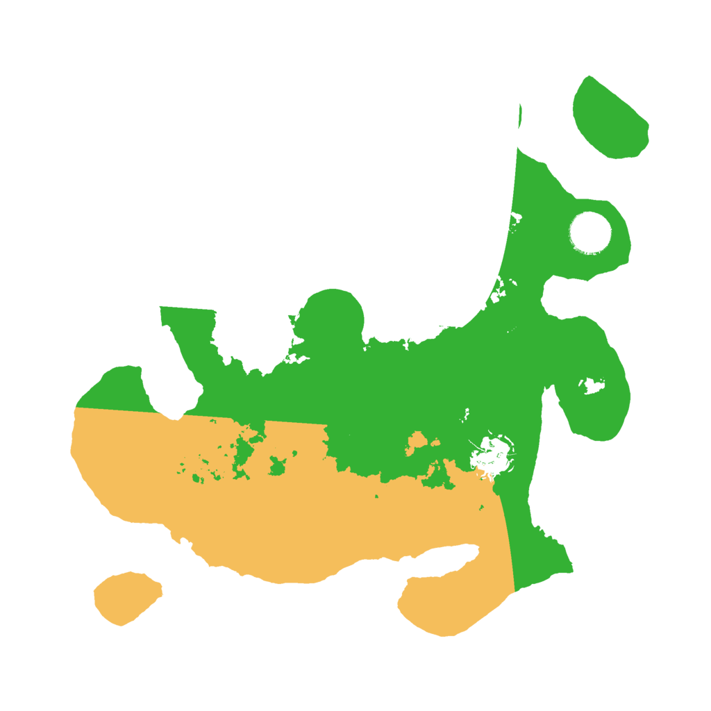 Biome Rust Map: Barren, Size: 3000, Seed: 115955181