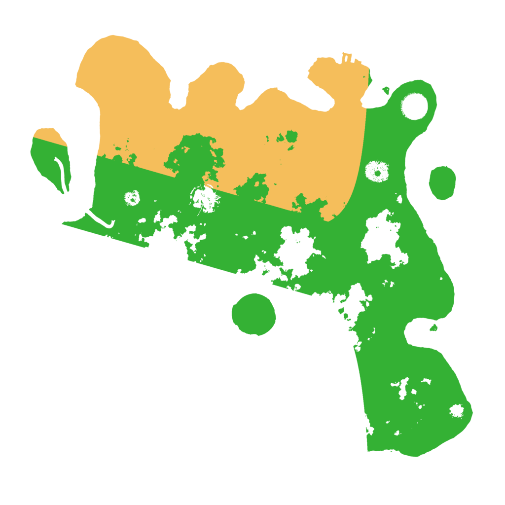 Biome Rust Map: Procedural Map, Size: 3350, Seed: 2147483647