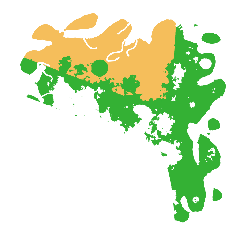 Biome Rust Map: Procedural Map, Size: 3800, Seed: 19742718