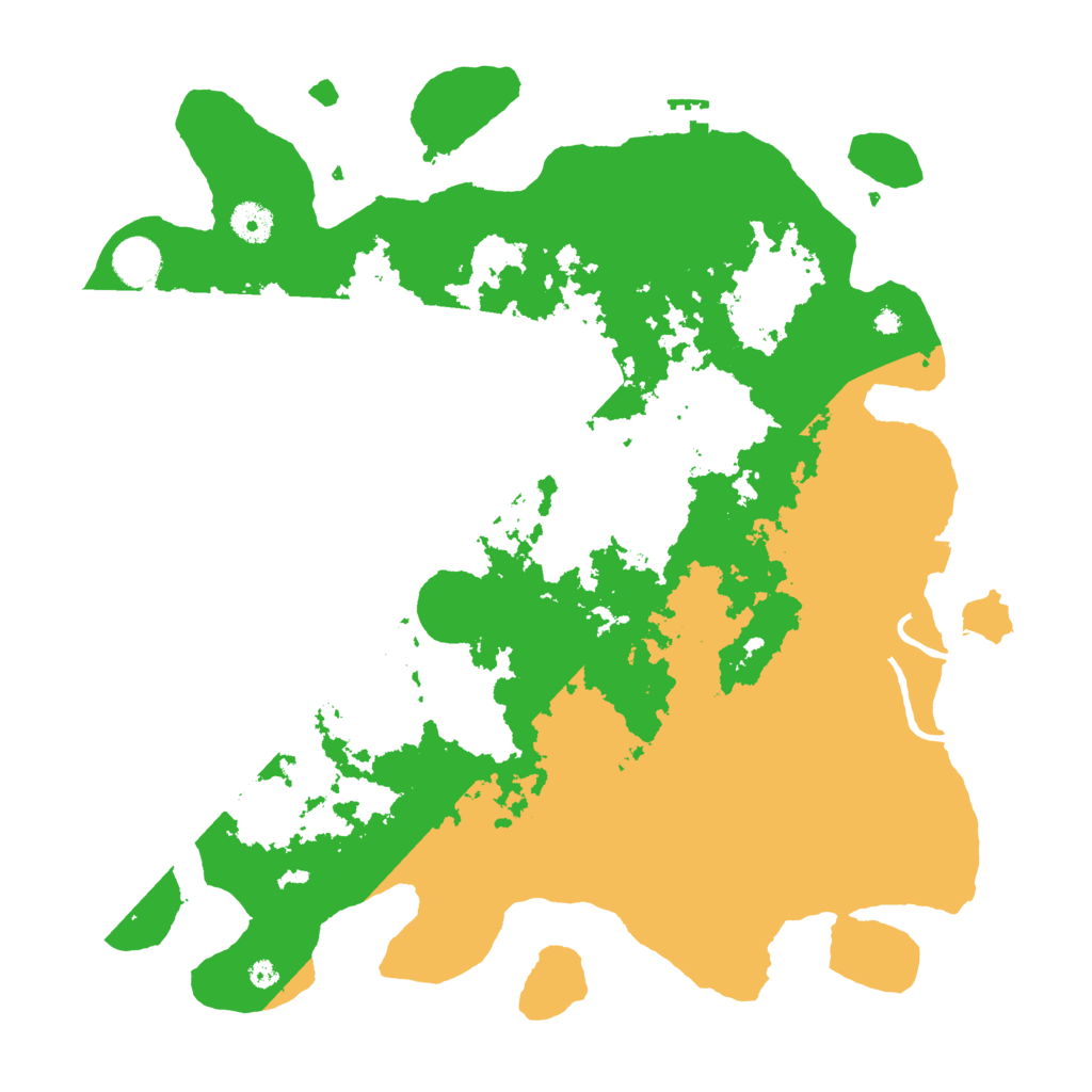 Biome Rust Map: Procedural Map, Size: 4000, Seed: 985870362