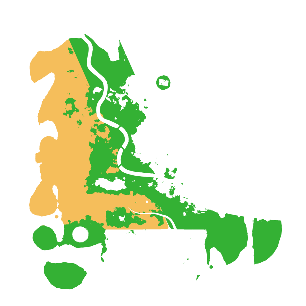 Biome Rust Map: Procedural Map, Size: 3500, Seed: 1695814009
