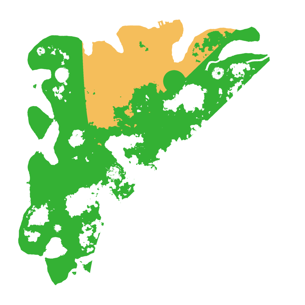 Biome Rust Map: Procedural Map, Size: 3850, Seed: 234142430