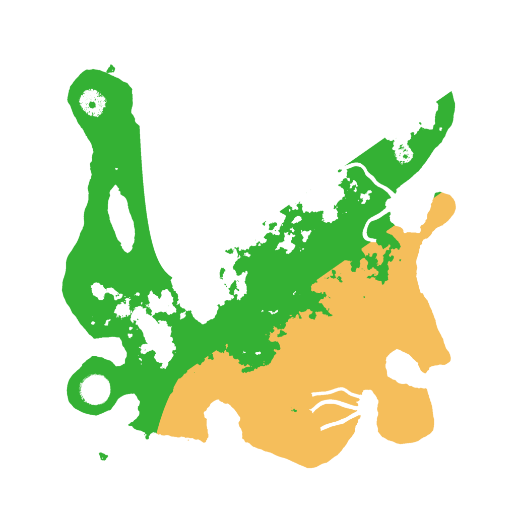 Biome Rust Map: Procedural Map, Size: 3000, Seed: 6669