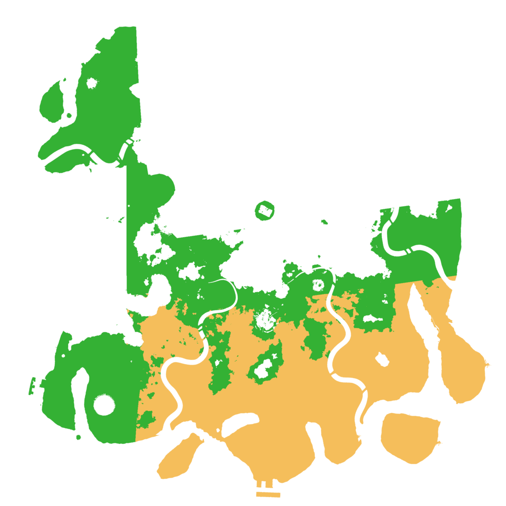 Biome Rust Map: Procedural Map, Size: 4250, Seed: 37062430
