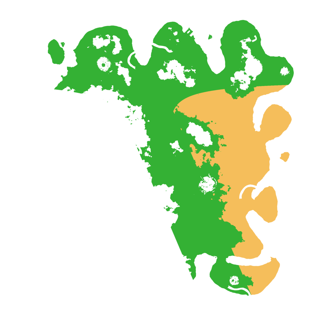 Biome Rust Map: Procedural Map, Size: 3500, Seed: 1936368176